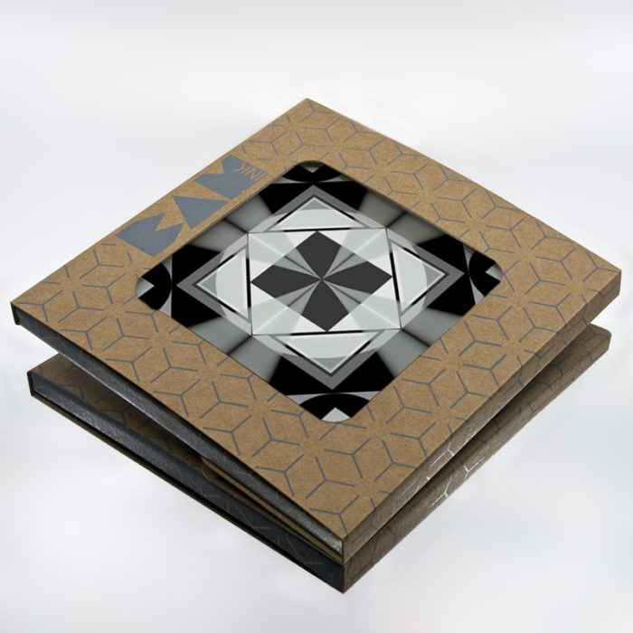 Official BAMink packaging with the Geometric Center I trivet