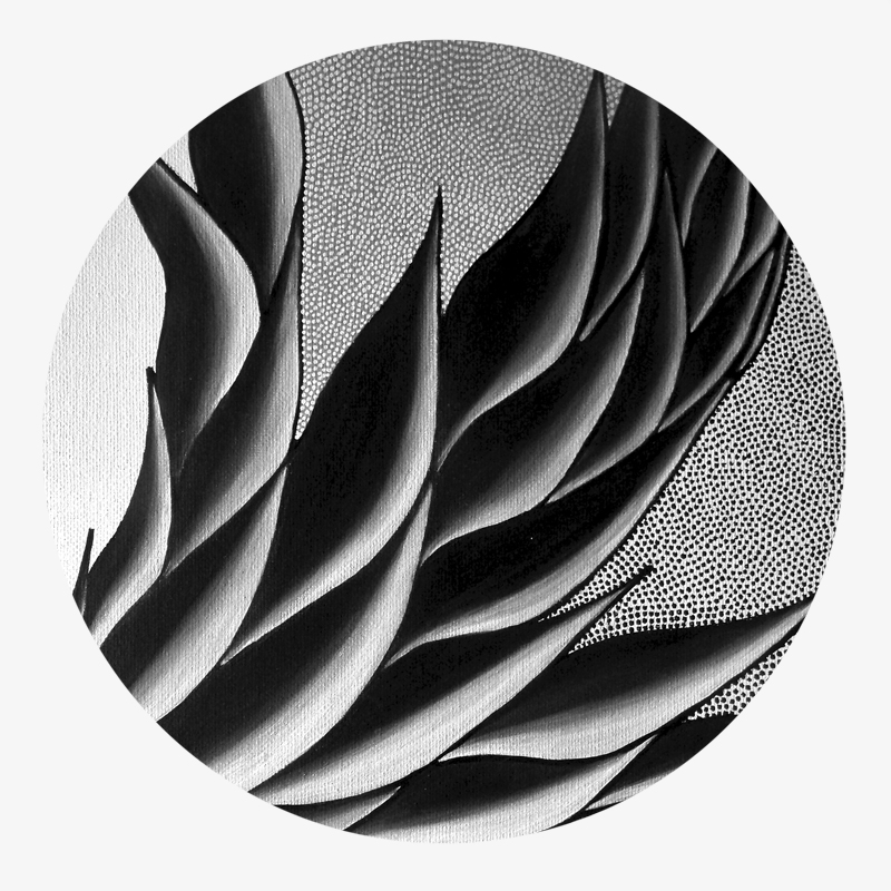 BAMink-Audrey Augusti-Végétabilis Spatium-sous-verre-visuel 02 Visuel 02 de la collection Végétabilis Spatium