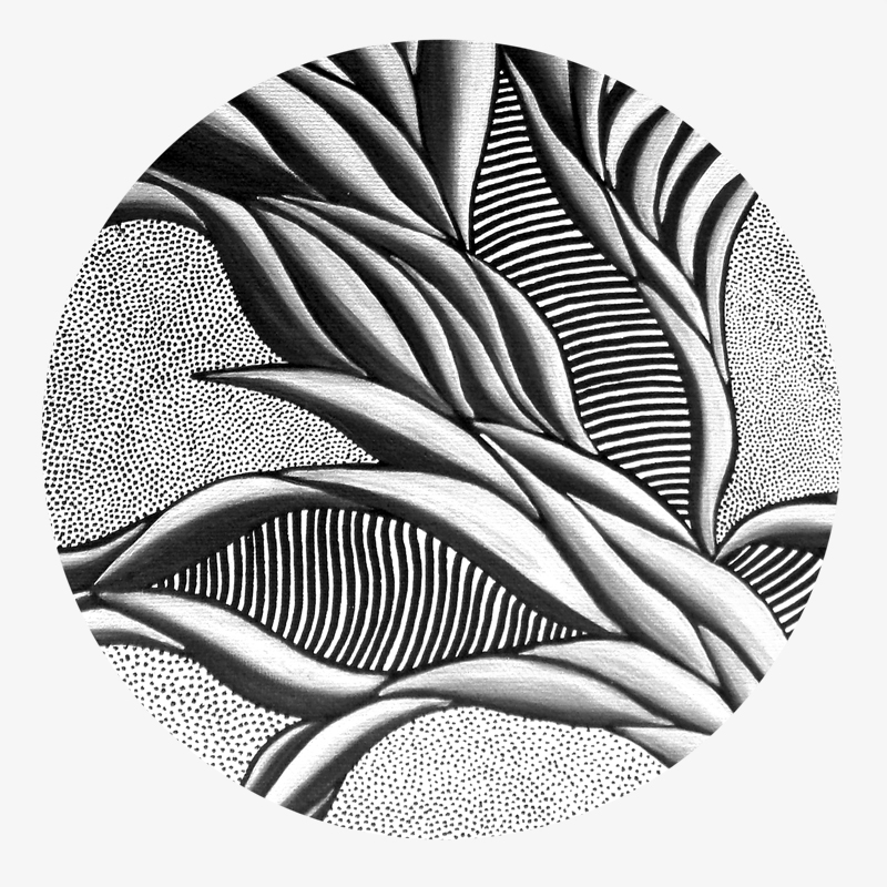 BAMink-Audrey Augusti-Végétabilis Spatium-sous-verre-visuel 03 Visuel 03 de la collection Végétabilis Spatium