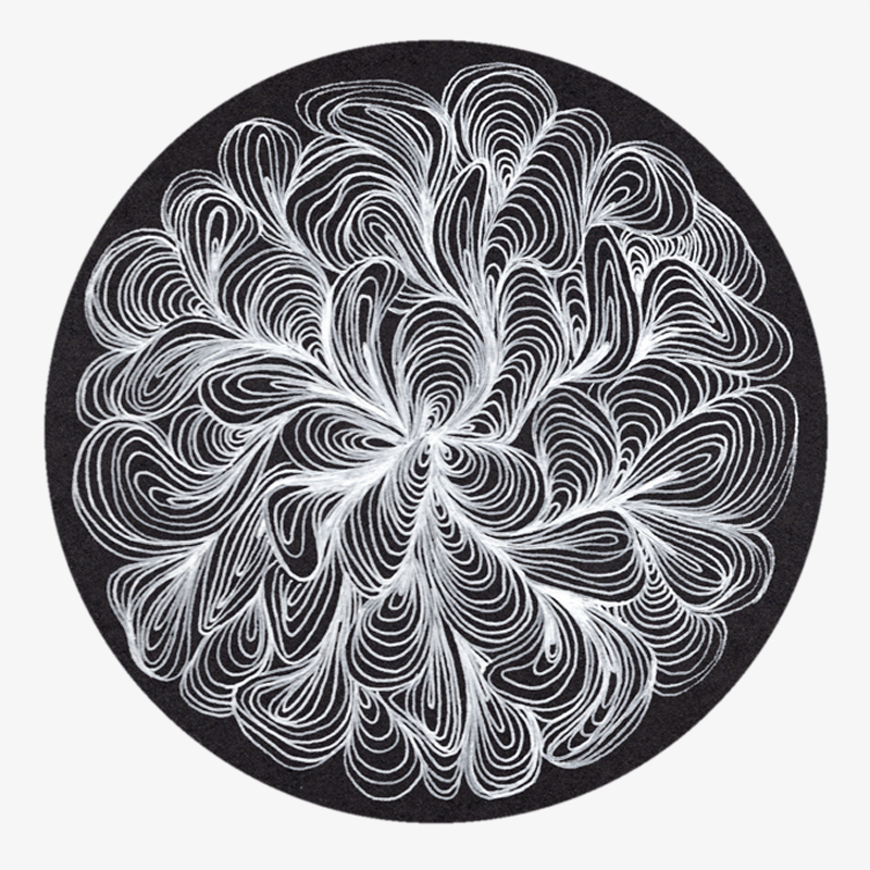 BAMink-La Loba-Organical-sous-verre-visuel 01 Visuel 01 de la collection Organical