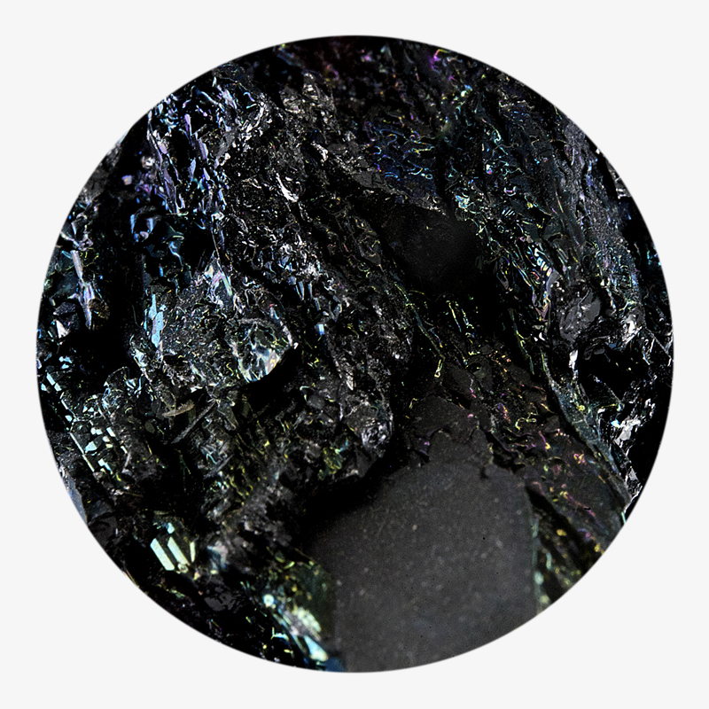 BAMink-Némo Welter-Carborundum-sous-verre-visuel 01 Visuel 01 de la collection Carborundum