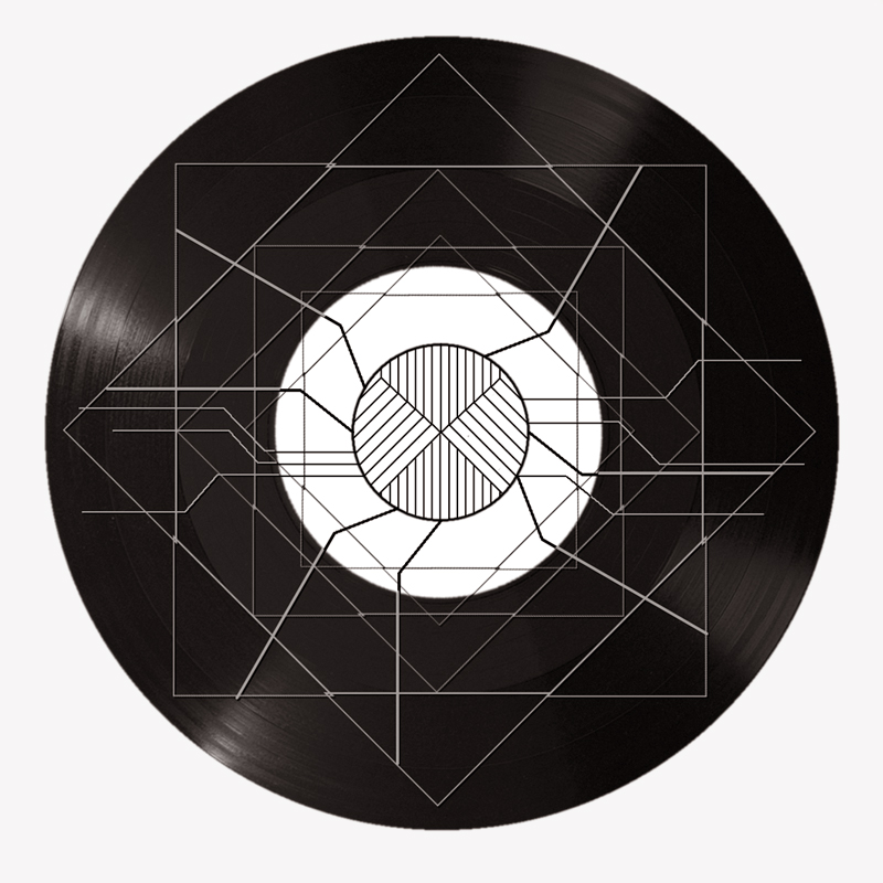 BAMink-Némo Welter-Vinyle-sous-verre-visuel 02 Visuel 02 de la collection Vinyle