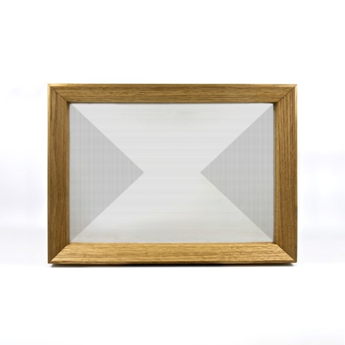 Large and small serving tray on white background - Designer Alix Welter