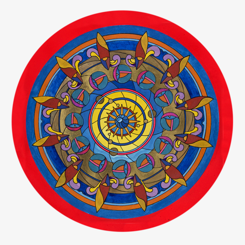 BAMink-Robin Reiler Welter-Azo Compound-sous-verre-visuel 01 Visuel 01 de la collection Azo Compound