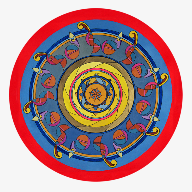 BAMink-Robin Reiler Welter-Azo Compound-sous-verre-visuel 02 Visuel 02 de la collection Azo Compound