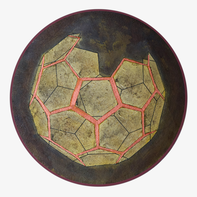 BAMink-Robin Reiler Welter-Buckyball-sous-verre-visuel 03 Visuel 03 de la collection Buckyball