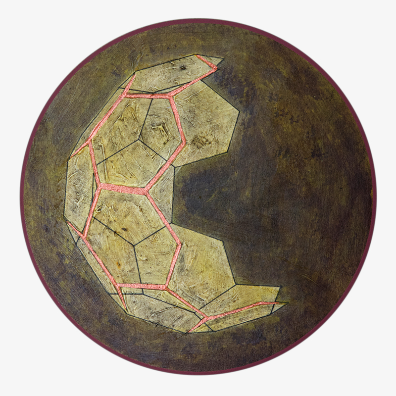 BAMink-Robin Reiler Welter-Buckyball-sous-verre-visuel 02 Visuel 02 de la collection Buckyball