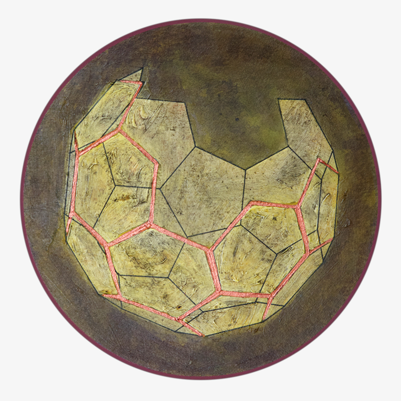 BAMink-Robin Reiler Welter-Buckyball-sous-verre-visuel 01 Visuel 01 de la collection Buckyball