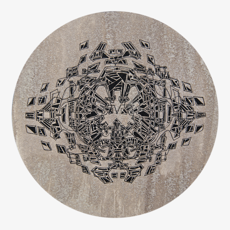 BAMink-Robin Reiler Welter-Fragment-sous-verre-visuel 02 Visuel 02 de la collection Fragment