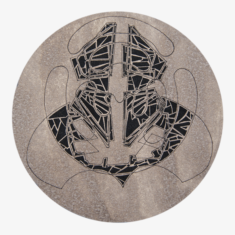 BAMink-Robin Reiler Welter-Fragment-sous-verre-visuel 03 Visuel 03 de la collection Fragment