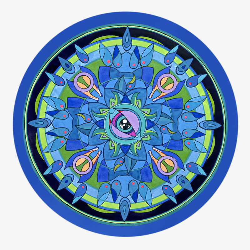 BAMink-Robin Reiler Welter-Stubbed Color-sous-verre-visuel 02 Visuel 02 de la collection Stubbed Color