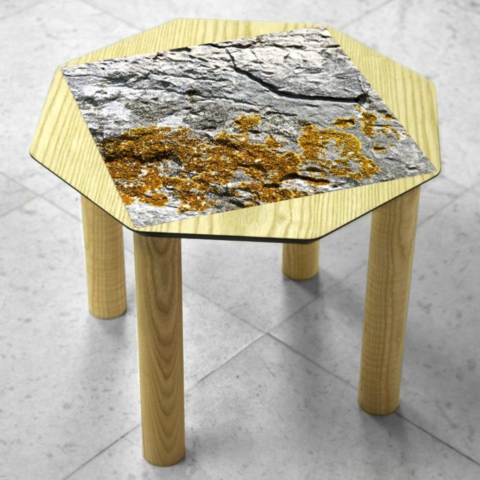 BAMink-table-basse-frêne-Oktō-sol en marbre-Némo Welter-Venimous
