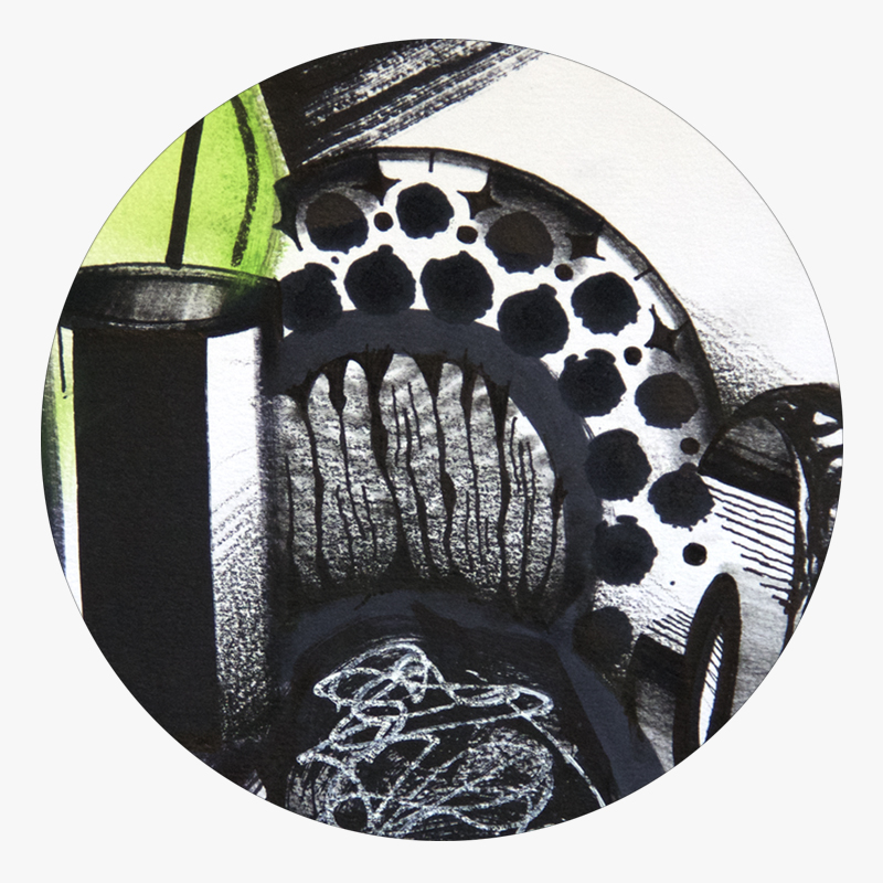 BAMink-Victor-Youngo-Boss-Smile-Now-sous-verre-visuel 01 Visuel 01 de la collection Smile Now