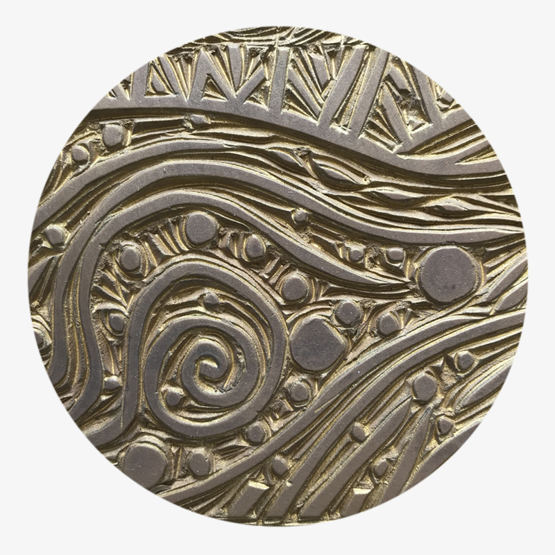 BAMink-Willy Welter-Maya-sous-verre-visuel 03 Visuel 03 de la collection Maya