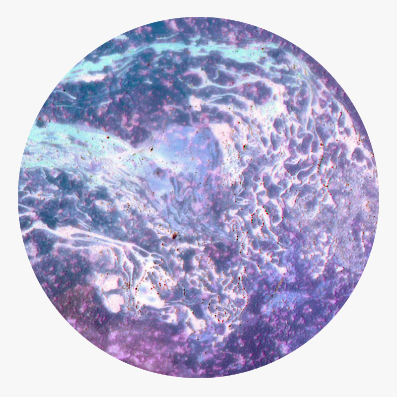 BAMink-Yannick Pirson-Blue Lydic-sous-verre-visuel 03 Visuel 03 de la collection Blue Lydic