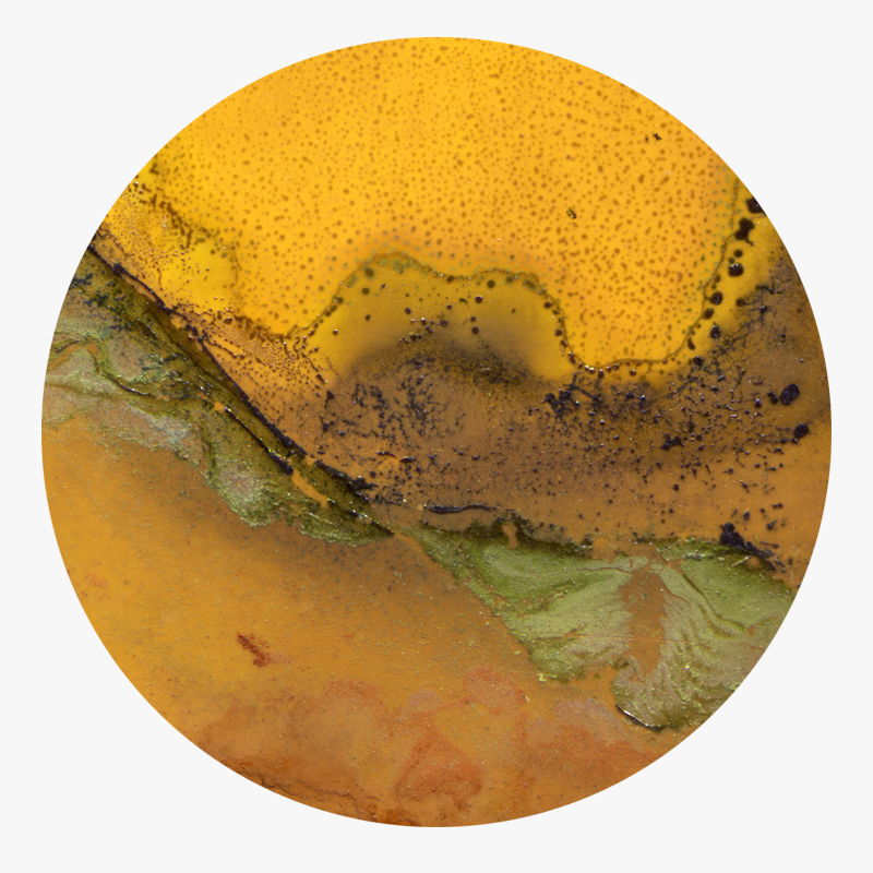 BAMink-Yannick Pirson-Heating Love (citrus)-sous-verre-visuel 03 Visuel 03 de la collection Heating Love (citrus)