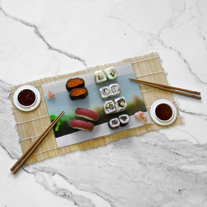 Tasting tray scenario, Niwa III collection by Mitsuaki Saito