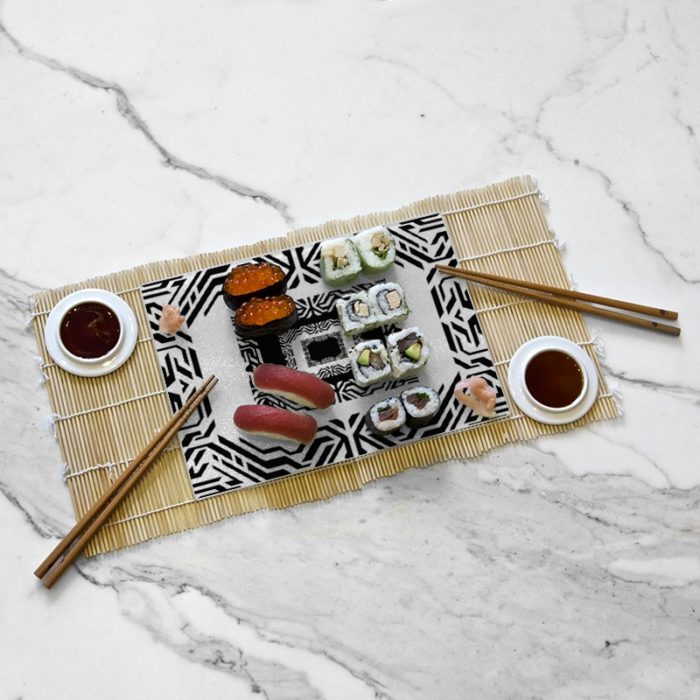 Tasting tray, Yosh's Trippy Square collection