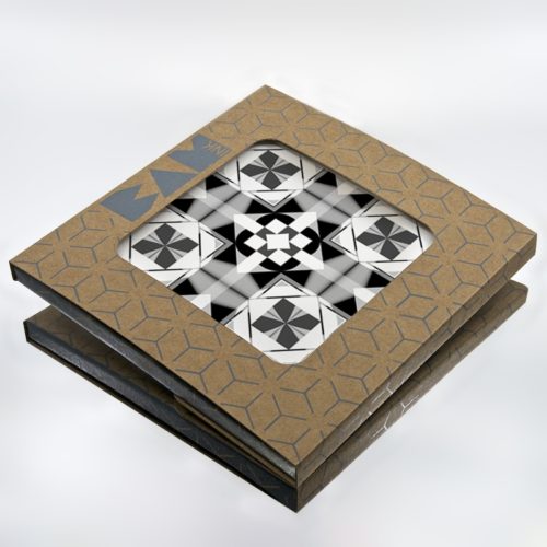 Official BAMink packaging with the Geometric Center II trivet
