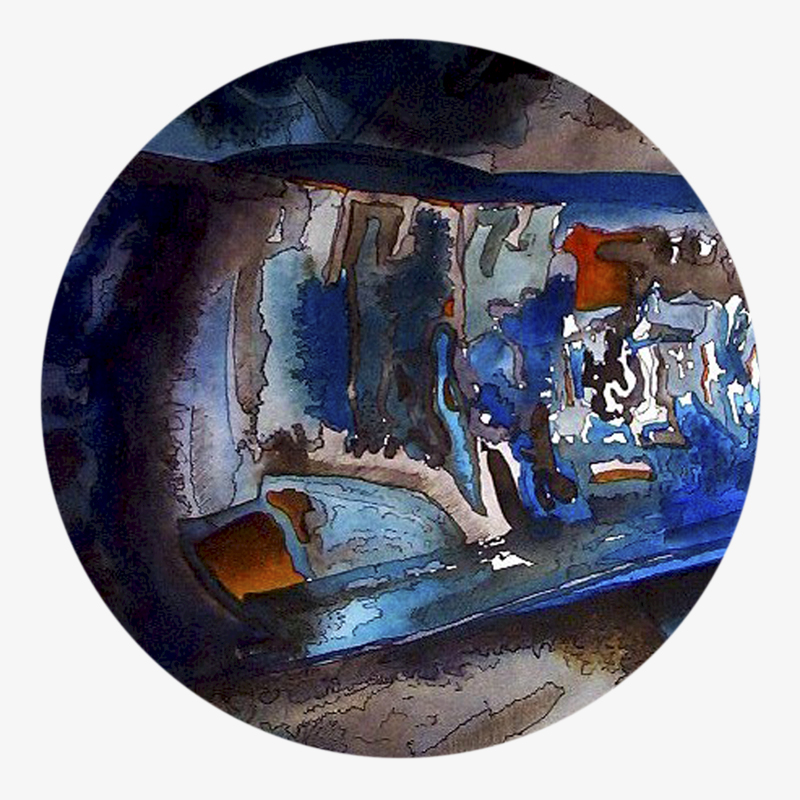 BAMink-Alex. B-3 mondes-sous-verre-visuel 01 Visuel 01 de la collection 3 mondes