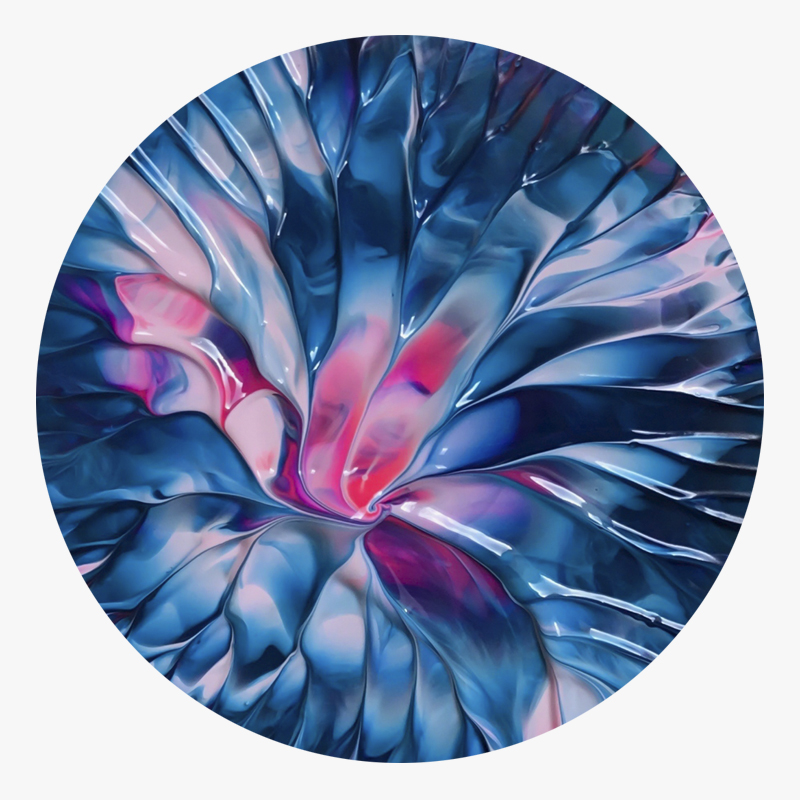 BAMink-sous-verre-3 p'tits points-Pépites 3D-04 Visuel 01 de la collection Pépites 3D