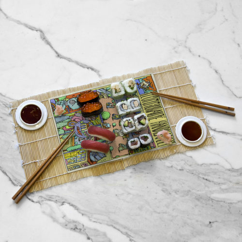 Scenography of the tasting tray, Communauté Handicapée I collection by Fan Yuqin
